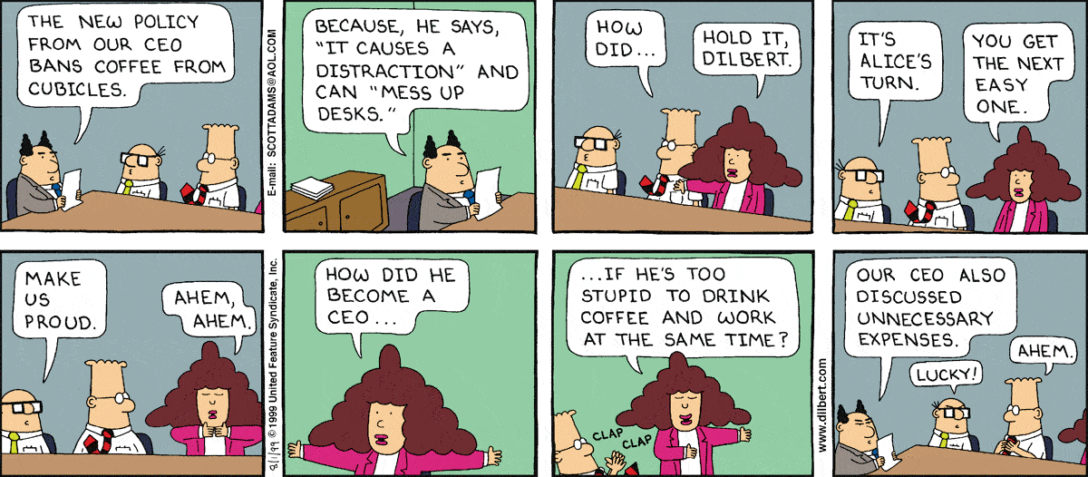 Dilbert Cartoon